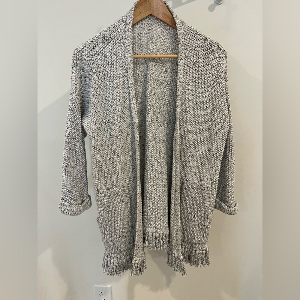 Madewell Memento Fringe Cardigan XS